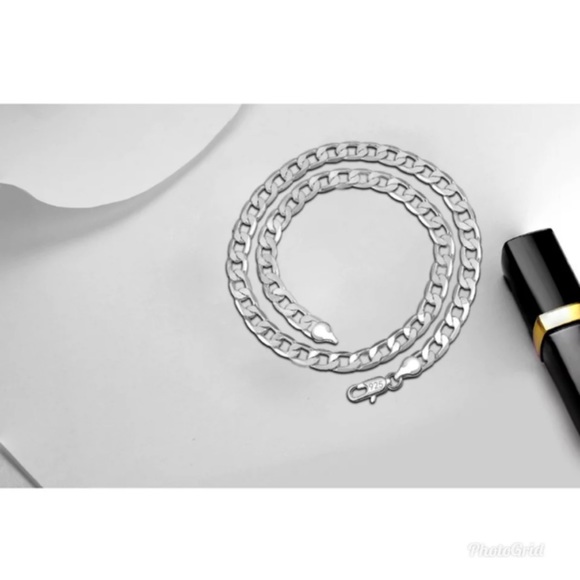 Sideways Chain Necklaces Quality Fashion Jewelry - Picture 4 of 6